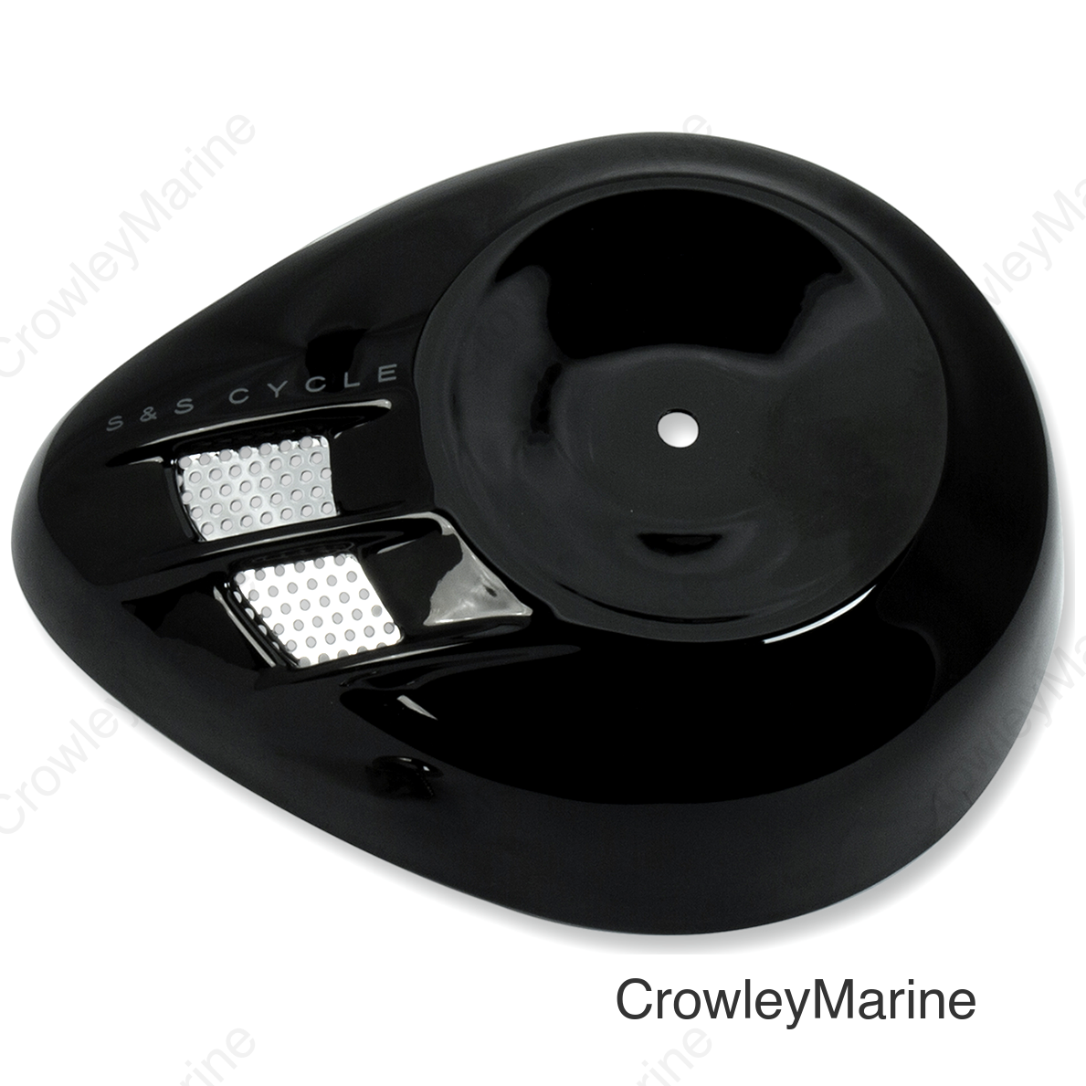 Air Cleaner Cover - Air Stream - Gloss Black