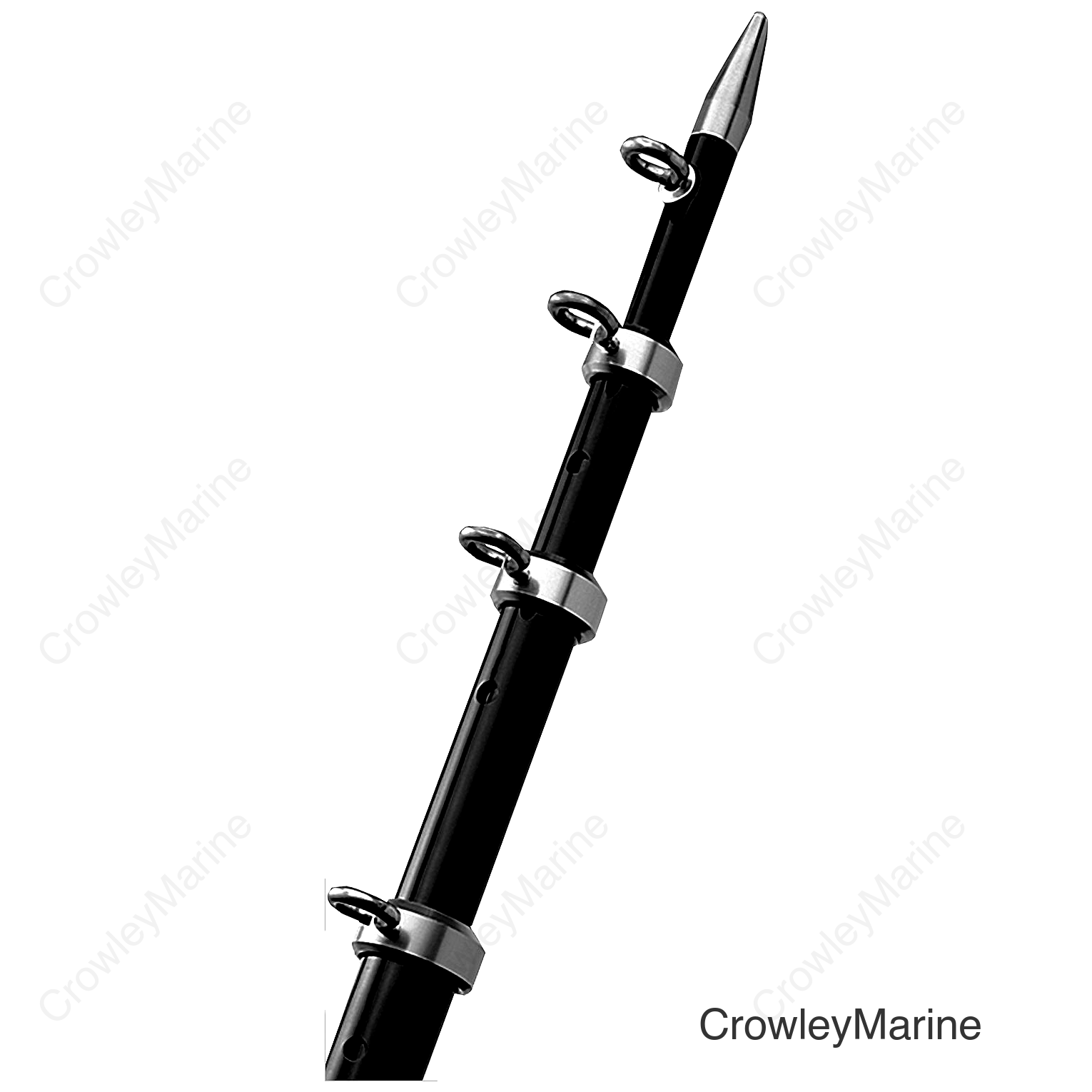 TACO Tele Center Rigger Poles, 12' Black
