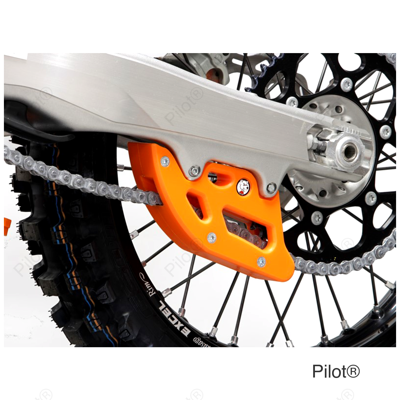 Chain Guide - Orange - KTM