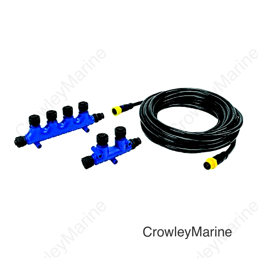 Sea-Dog 8200241 Nmea 2000 Marine Connectors, Cables & Accessories,T-Connector-4 Way , Weight= .13 , 1 ea.