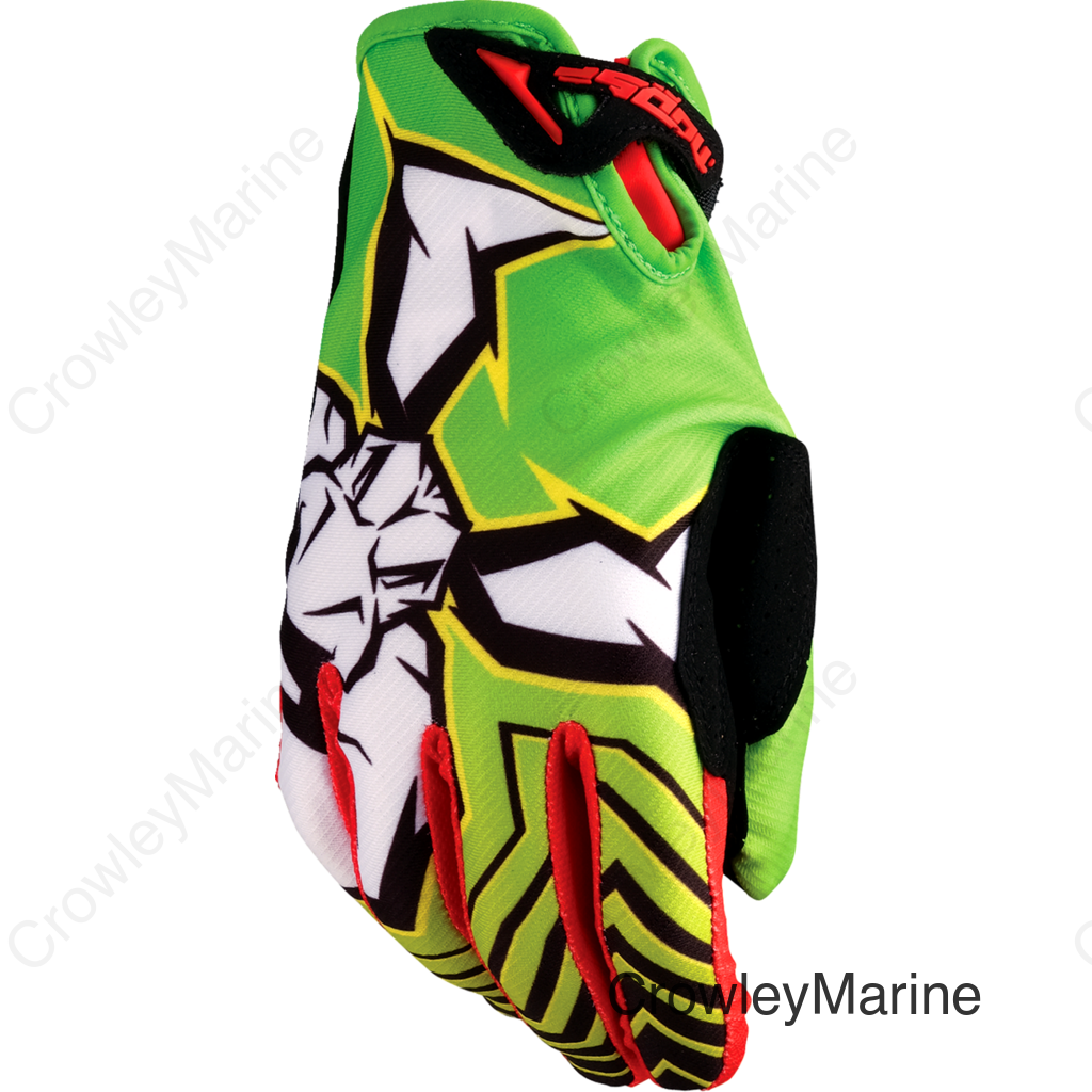 GLOVE AGROID PRO GREEN/RED 2XL