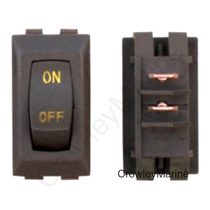 12V LABELED ON/OFF BROWN/