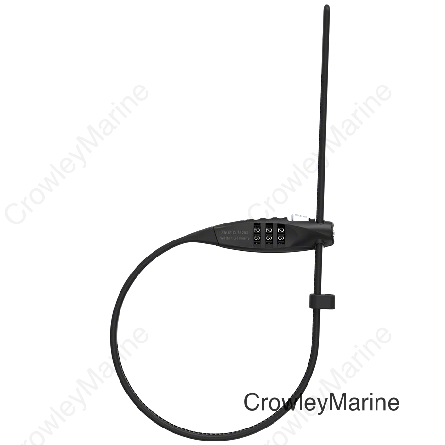 Abus  Combiflex Travel Guard Combo Lock - Black