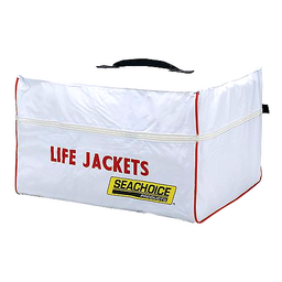 Seachoice Heavy-Duty 6-Capacity Life Jacket, Nylon Storage Bag w/ Carrying Handles thumbnail-1