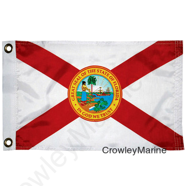 FLORIDA  FLAG 12X18  NYLON (93096)
