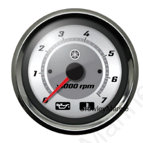 TACHOMETER,  CB-CS SILVER