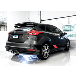 AWE Tuning Ford Focus ST Touring Edition Cat-back Exhaust - Non-Resonated - Chrome Silver Tips thumbnail-2