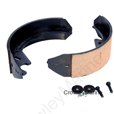 Brake Shoe & Lining For Hayes, 12" x 3.38", Electric Brakes, 1 Wheel Only, 8K (207800)