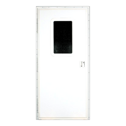 AP Products 015217717 RH RV Entrance Doors, 26 x 72, Square Style