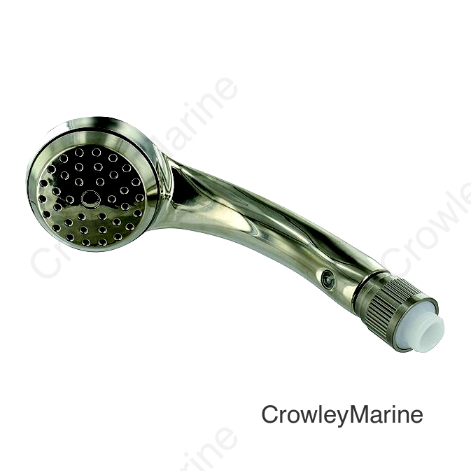 Valterra PF276039 Phoenix Airfusion Hand Held Outdoor Replacement Shower Head, Brushed Nickel