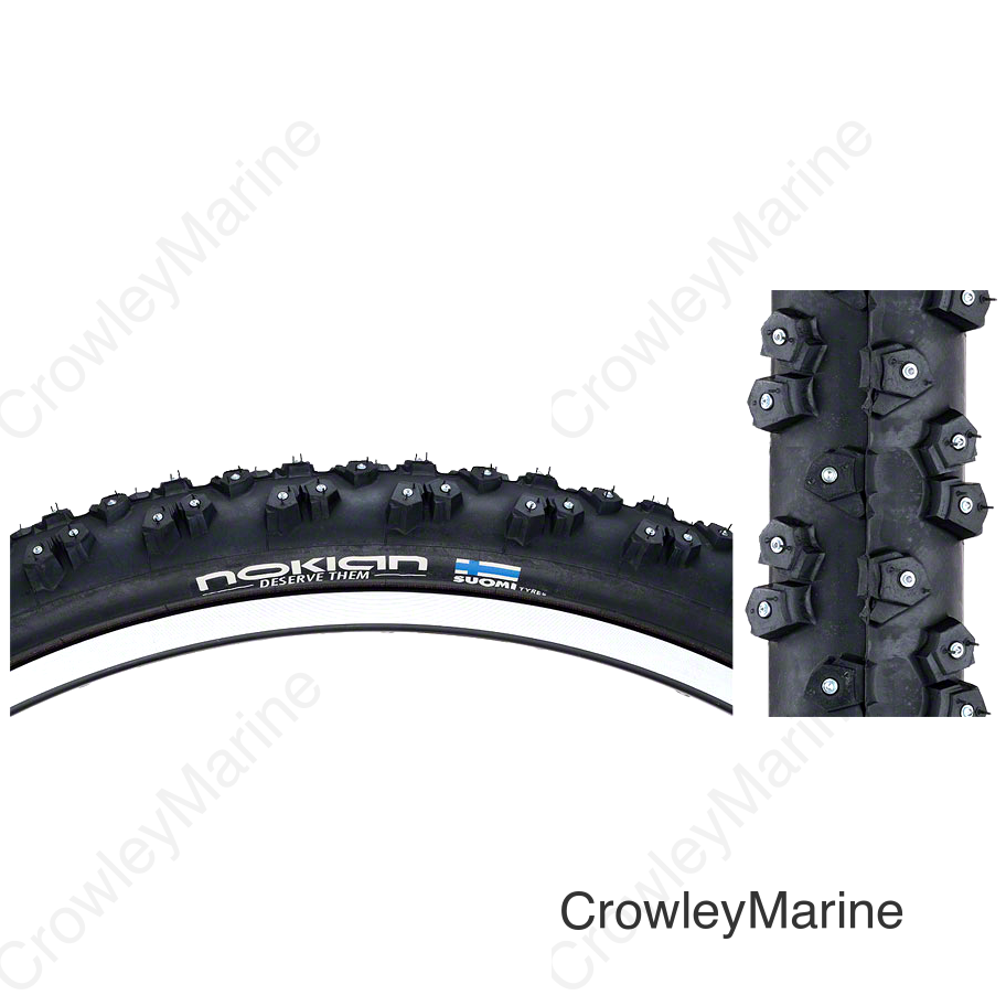 Schwalbe Marathon Winter Plus Tire - 29 x 2 Clincher Wire Black/Reflective Performance Line 208 Steel Studs