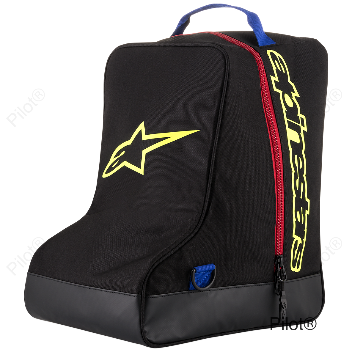 Boot Bag - Black/Blue