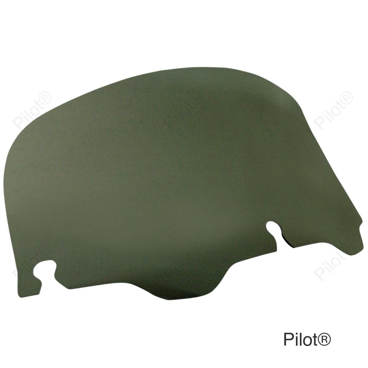 Windshield - Smoke - 8" - FLHT/X