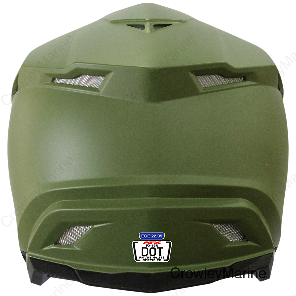 FX-19R Helmet - Matte Olive - XL