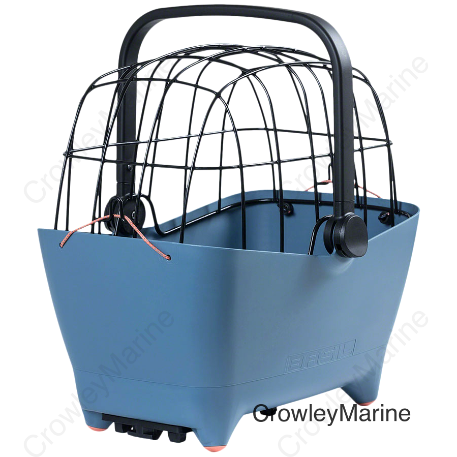 Basil Buddy Dog Basket Space Frame - Black