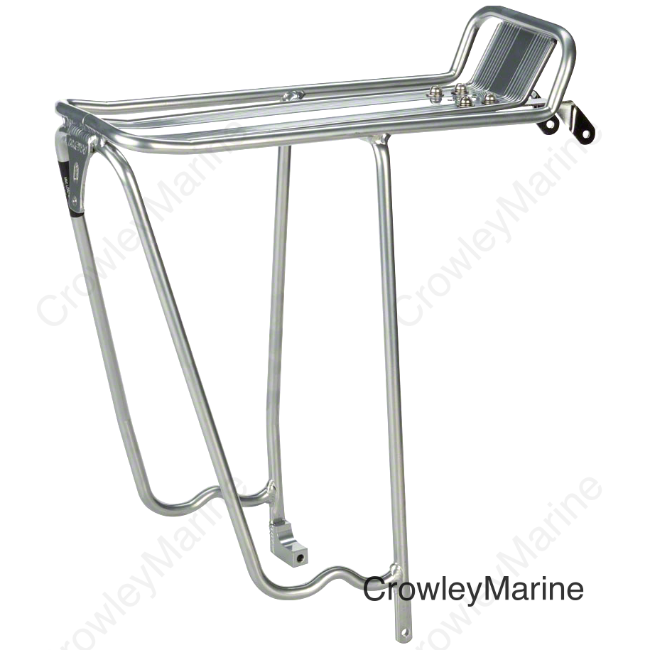 MSW RCR-100D Pork Chop Light-Duty Rear Rack 700c Silver