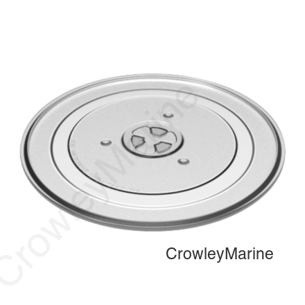TURNTABLE / GLASS TRAY / GLASS PLAT
