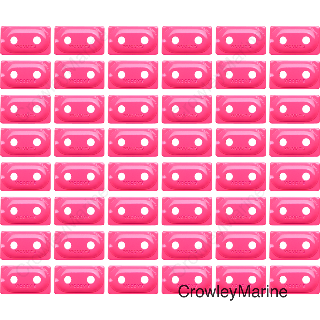 Support Plates - Pink - 48 Pack