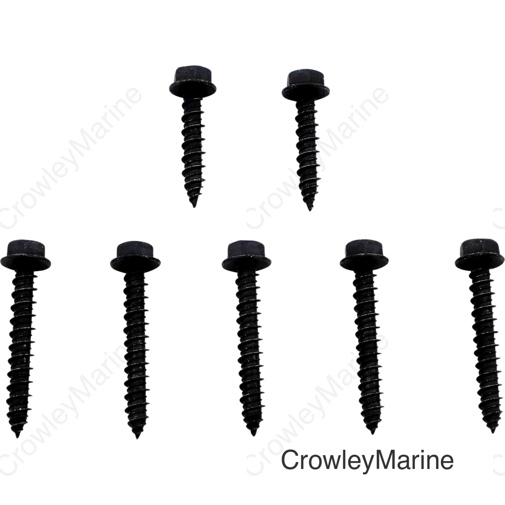 CLUTCH CVR SCREWS POL