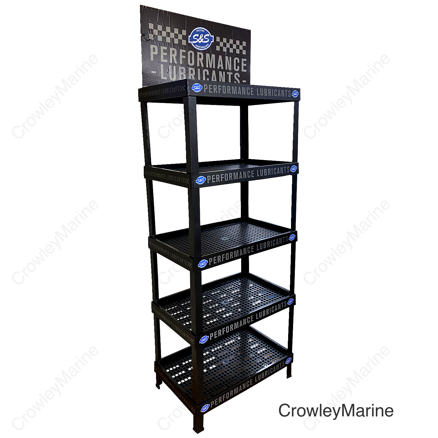 5-Shelf Oil Display