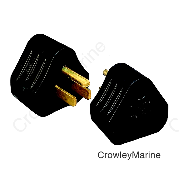 Valterra Mighty Cord 15AM-30AF Adapter Plug, Bulk