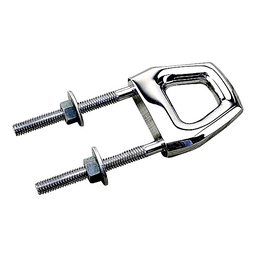 BOW EYE TWIN SHANK CHROME ZINC thumbnail-0