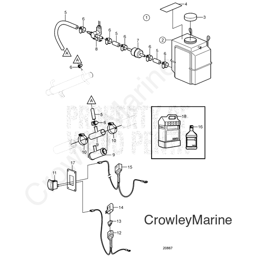 Coolant Filter - Volvo Penta (3817257)