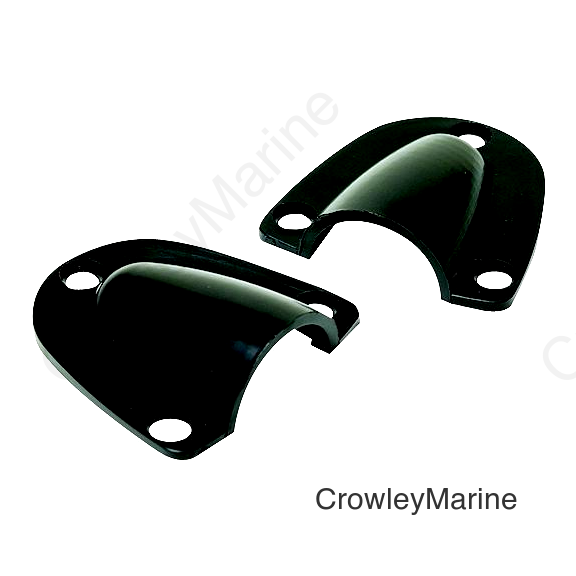Seachoice Molded Plastic Clam Shell (2 Per Pack)