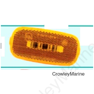 2 DIODE 4X2 AMBER MRKR LI