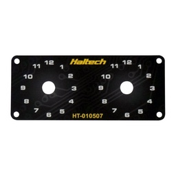 Haltech Dual Switch Panel w/Yellow Knob thumbnail-1