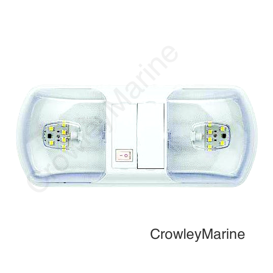 AP Products 016-BL3003 Star Lights Brilliant Light 3003 Dual LED Dome Light