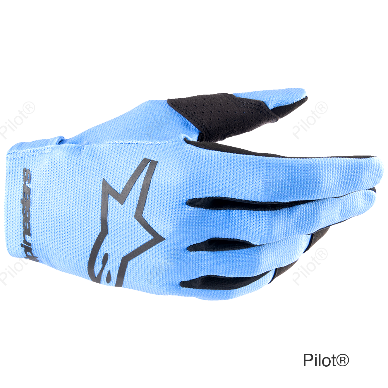 Youth Radar Gloves - Light Blue/Black - Small