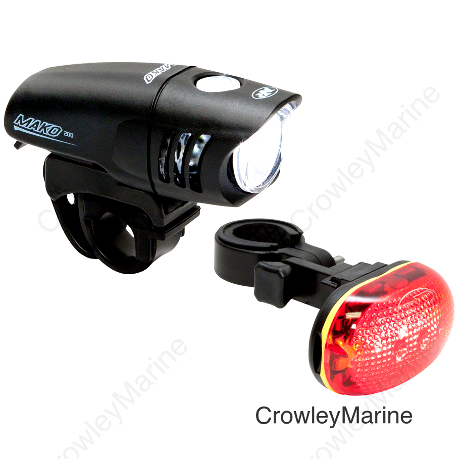 NiteRider Mako 250/CherryBomb 100 Headlight/Taillight Set