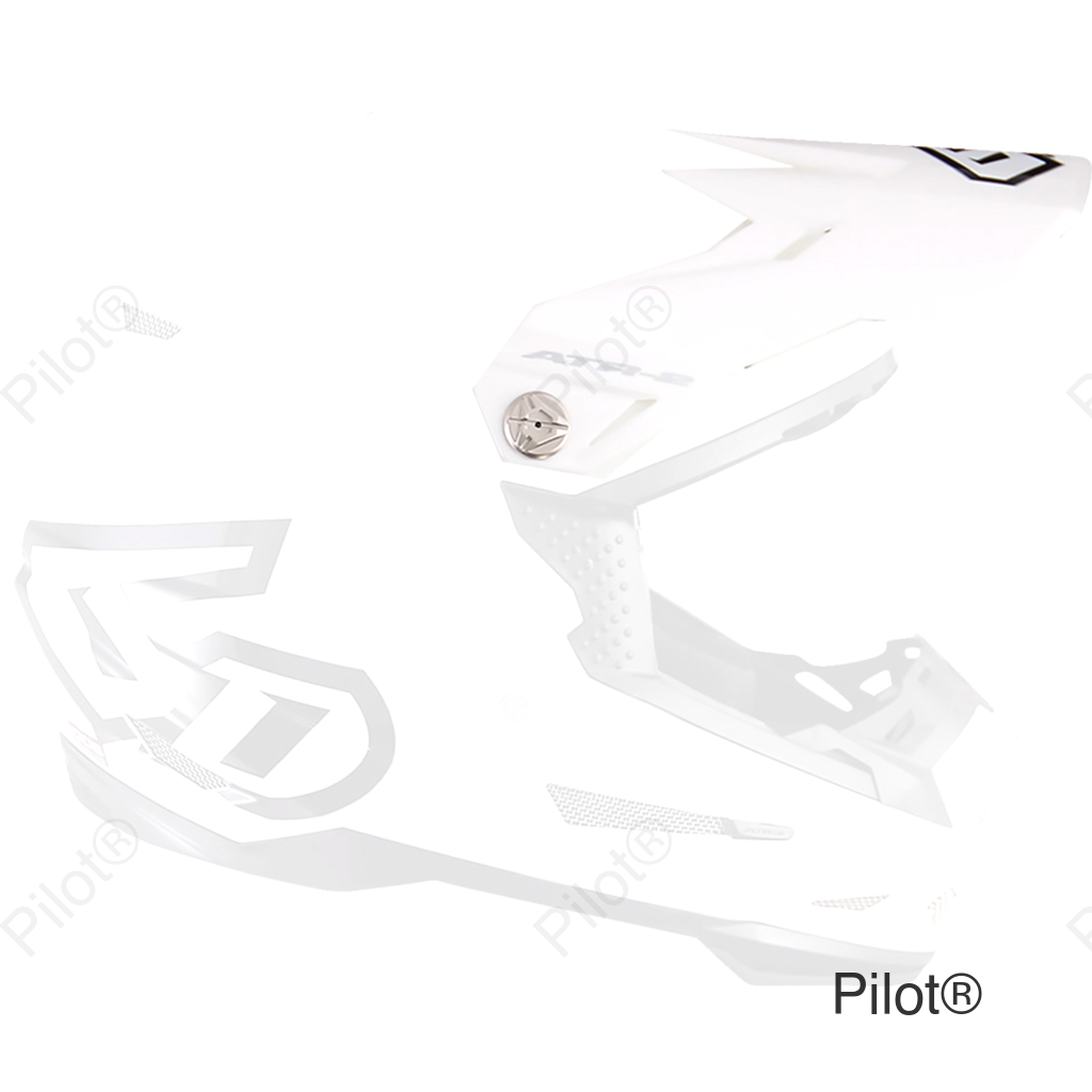 ATR-2Y Visor - Gloss White