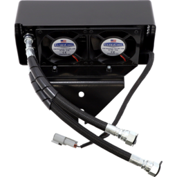 Oil Cooler Kit - Flat Black - Dyna thumbnail-1