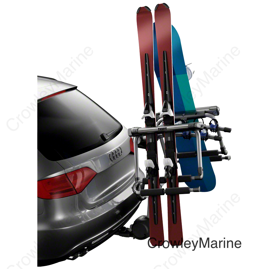 Thule 9033 Tram Hitch Rack Ski and Snowboard Carrier