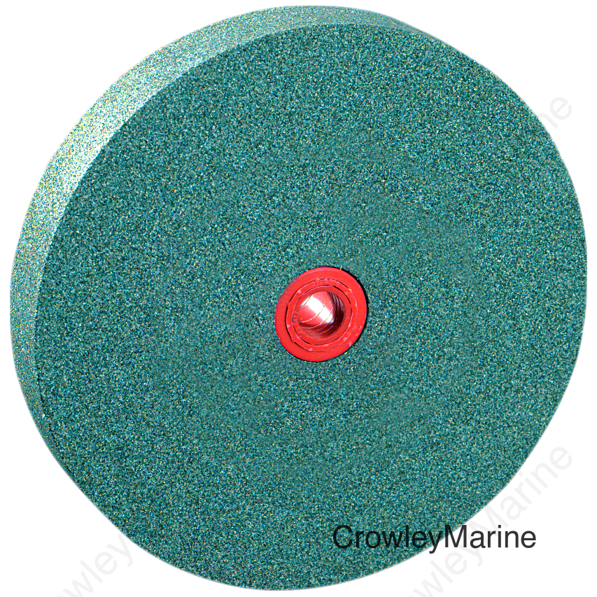 GRINDING WHEEL 1"X6" GREEN (INCLUDES ARBOR SHIM)