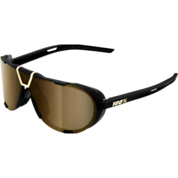 Westcraft Sunglasses - Soft Tact Black - Soft Gold Mirror thumbnail-1