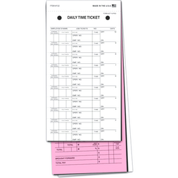JOB TIME TICKETS WITH (132-250)