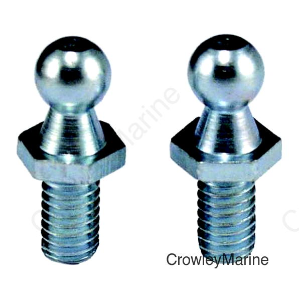 JR Products BS1005 Gas Spring Ball Stud, 2/pk