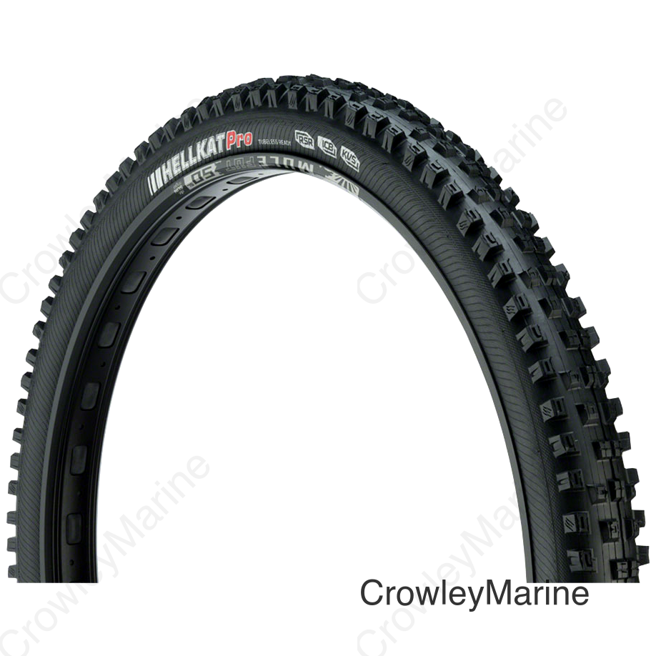 Kenda Hellkat Tire - 27.5 x 2.6 Tubeless Folding Black 60tpi AEC