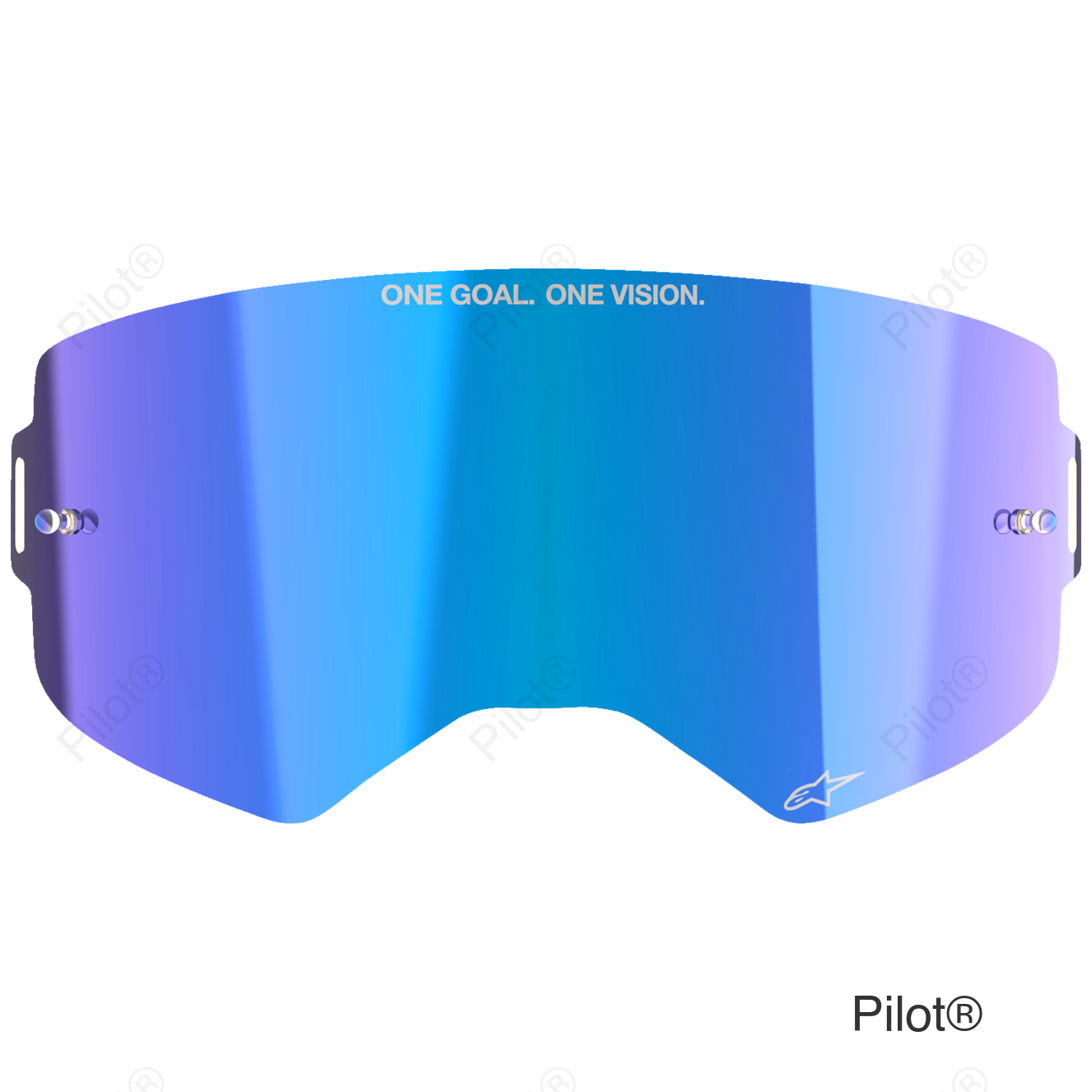 Supertech Lens - ABS Vision - Blue Mirror