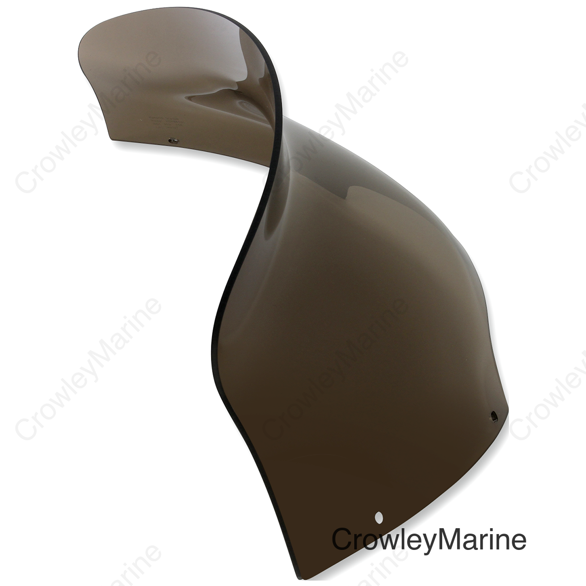 Spoiler Windshield - 6-1/2" - Smoke - FLTR
