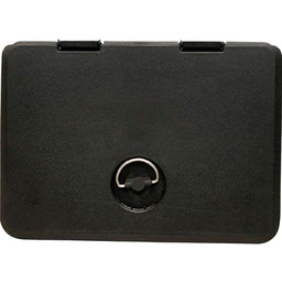 Locking, 13" x 23-1/4", Black thumbnail-1