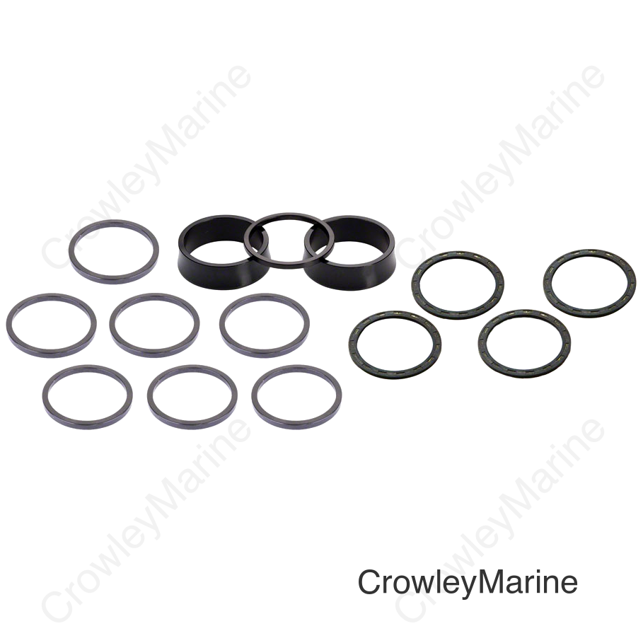 RaceFace Crankset Spacer Kit for CINCH 30mm Spindle Systems -  Aluminum Black