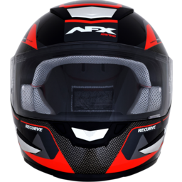 FX-99 Helmet - Recurve - Black/Red - Small thumbnail-0