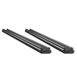 Thule TracRac SR Base Rails for Compact Short Bed Trucks - Black thumbnail-0