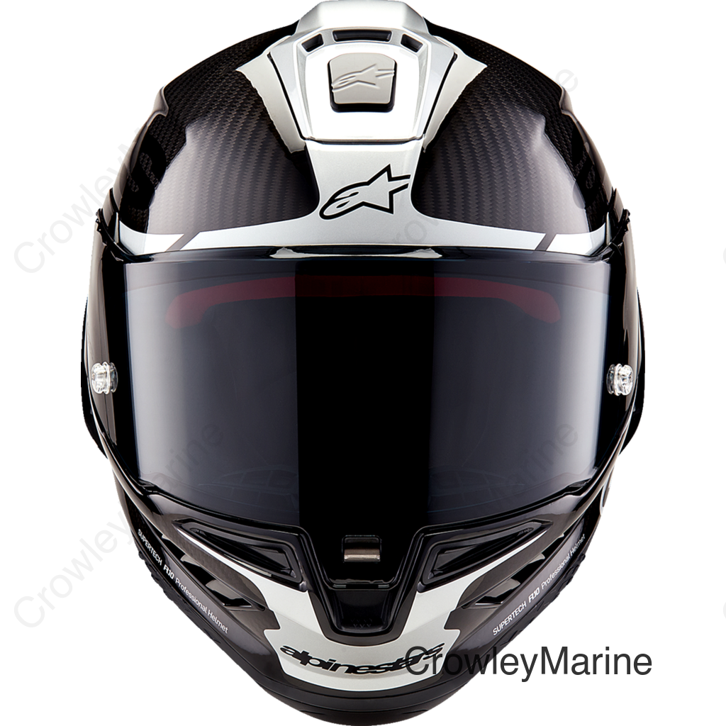 Supertech R10 Helmet - Element - Carbon/Silver/Black - Large