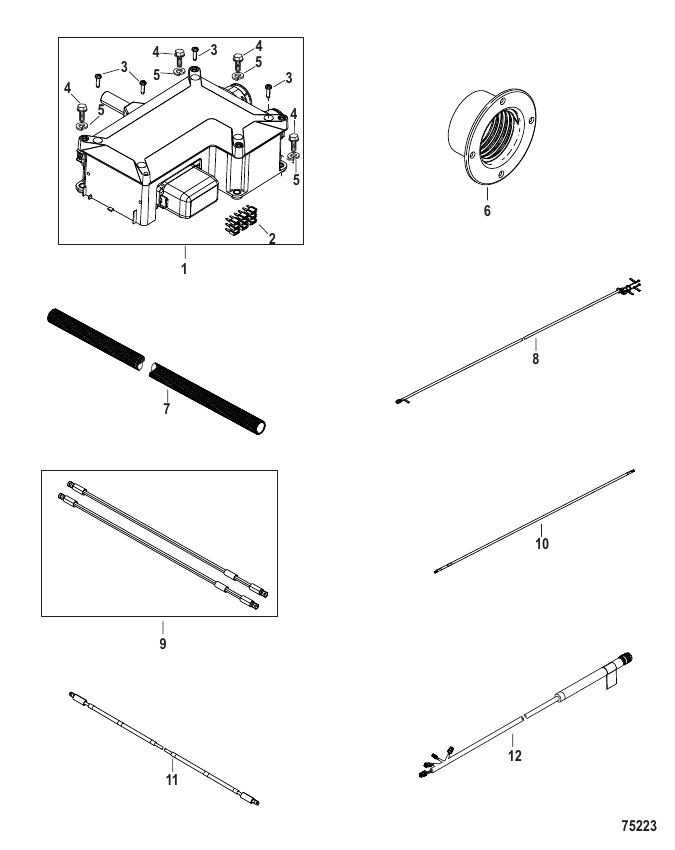 Serial Range Outboard 350 VERADO (4-STROKE)(5.7L)(V10) - 3B266064 & Up - Accessories