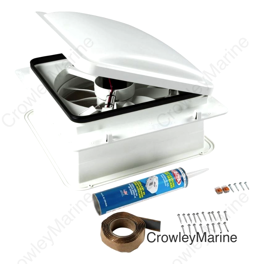 FURRION RV ROOF VENT FAN WITH LID I
